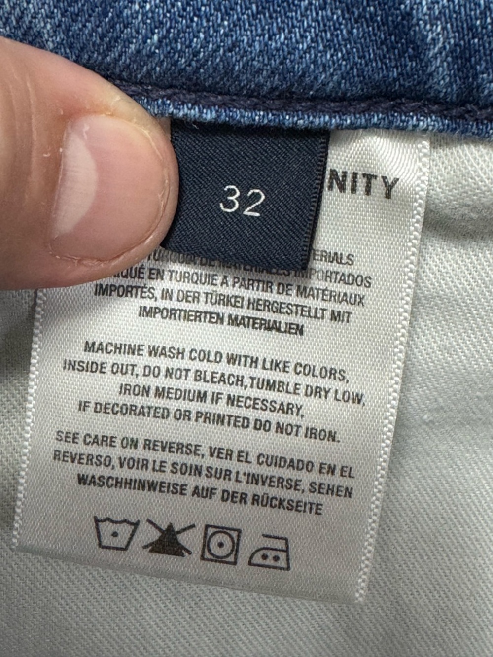 070 CITIZENS OF HUMANITY Women's Elsa Mid Rise Slim Fit Cropped Jeans Blue Sz 32 - Picture 7 of 14
